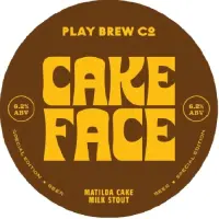 Play Brew Co Cake Face