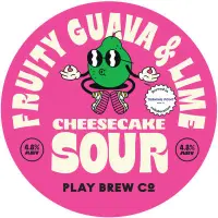 Play Brew Co Fruity Guava & Lime Cheesecake Sour