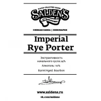 Salden's Brewery Imperial Rye Porter BA Bourbon