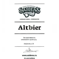 Salden's Brewery Altbier