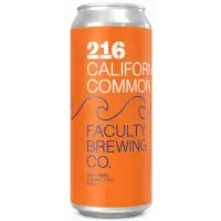 Faculty Brewing 216 California Common