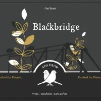 Sparrow Brewing & Roasting Blackbridge Oat Stout