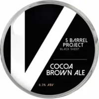 Black Sheep Brewery 5 Barrel Project - Cocoa Brown Ale