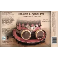 Dirigible Brewing Company Brass Goggles