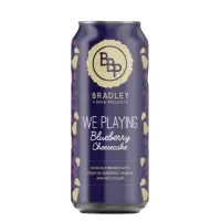 Bradley Brew Project We Playing (Blueberry Cheesecake)