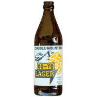 Double Mountain Brewery & Cidery Go-to Lager