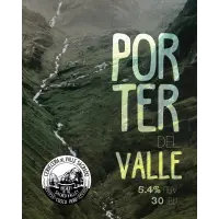 Cervecería del Valle Sagrado (Sacred Valley Brewing Company) Porter del Valle