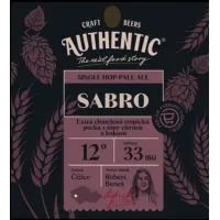 Pivovar Bizon Authentic Sabro