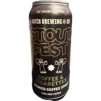 Batch Brewing Company Stout Fest - Coffee & Cigarettes