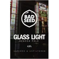 Bad Seed Brewery Glass Light