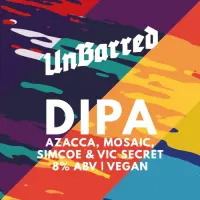 UnBarred Brewery DIPA - Azacca, Mosaic, Simcoe & Vic Secret