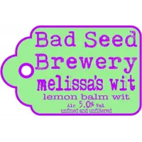 Bad Seed Brewery Melissa's Wit
