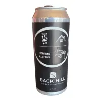 Back Hill Beer Company Everything All at Once
