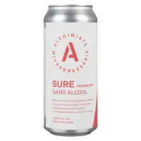 Alchimiste Microbrasserie Sure Framboises sans Alcool