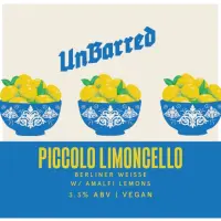 UnBarred Brewery Piccolo Limoncello