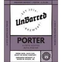 UnBarred Brewery Porter