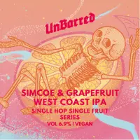 UnBarred Brewery SHSF Simcoe & Grapefruit West Coast IPA