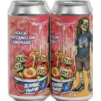 Beer Zombies Brewing Company Zombie Hwhip: Peach Watermelon Lemonade