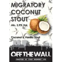 York Brewery Off The Wall - Migratory Coconut Stout