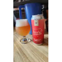 Levante Brewing Company Cloudy and Cumbersome Strawberry Rhubarb