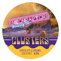 Neon Raptor Brewing Co. Clusters - Chocolate & Caramel Egg