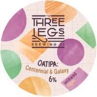 Three Legs Brewing Co OatIPA - Centennial Galaxy