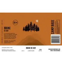 Camp de Base Brasserie Artisanale V2 Brune de Soif