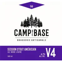 Camp de Base Brasserie Artisanale V4 Session Stout Américain