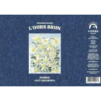 Microbrasserie L'Ours Brun Double Oat Cream IPA (Citra-Mosaic-Simcoe)
