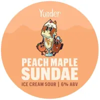 Yonder Brewing and Blending Peach + Maple Sundae