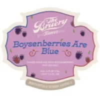 The Bruery Terreux Boysenberries are Blue