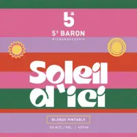 5e Baron Soleil d'Ici