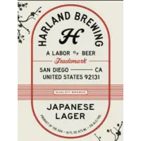 Harland Brewing Company Japanese Lager