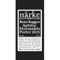 Närke Kulturbryggeri Rom-Kaggen Agitator Stormaktsporter (2025)