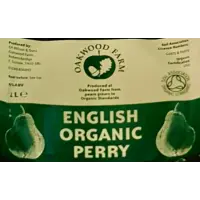 Oakwood Farm Cider & Perry English Organic Perry