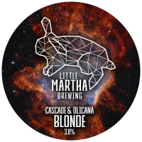 Little Martha Brewing Blonde - Cascade & Olicana