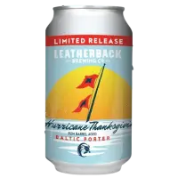 Leatherback Brewing Company Hurricane Thanksgiving Rum Barrel Aged Baltic Porter
