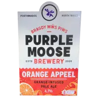 Bragdy Mŵs Piws (Purple Moose Brewery) Orange Appeel