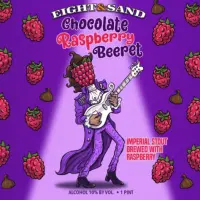 Eight & Sand Beer Company Chocolate Raspberry Beeret