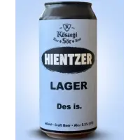 Kőszegi Sör Hientzer Lager