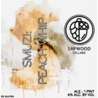 Sapwood Cellars Brewery Smuzi Peach Whip