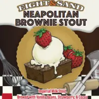 Eight & Sand Beer Company Neapolitan Brownie Stout