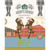 Abernyte Brewery 80 Shilling