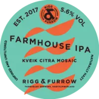 Rigg & Furrow Farmhouse IPA - Citra Mosaic