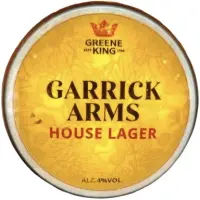 Greene King Garrick Arms House Lager