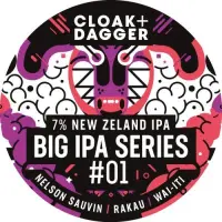Cloak and Dagger Big IPA Series #1 NZIPA