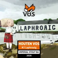 Stadsbrouwerij Vos Houten Vos #7 Laphroaig Imperial Stout BA