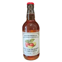 Northumbrian Cider & Wine Company Wild Strawberry & Lime Cider