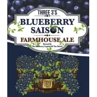 Three 3's Brewing Company Blueberry Saison