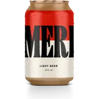 Merican Beverage Company Merican Light Beer